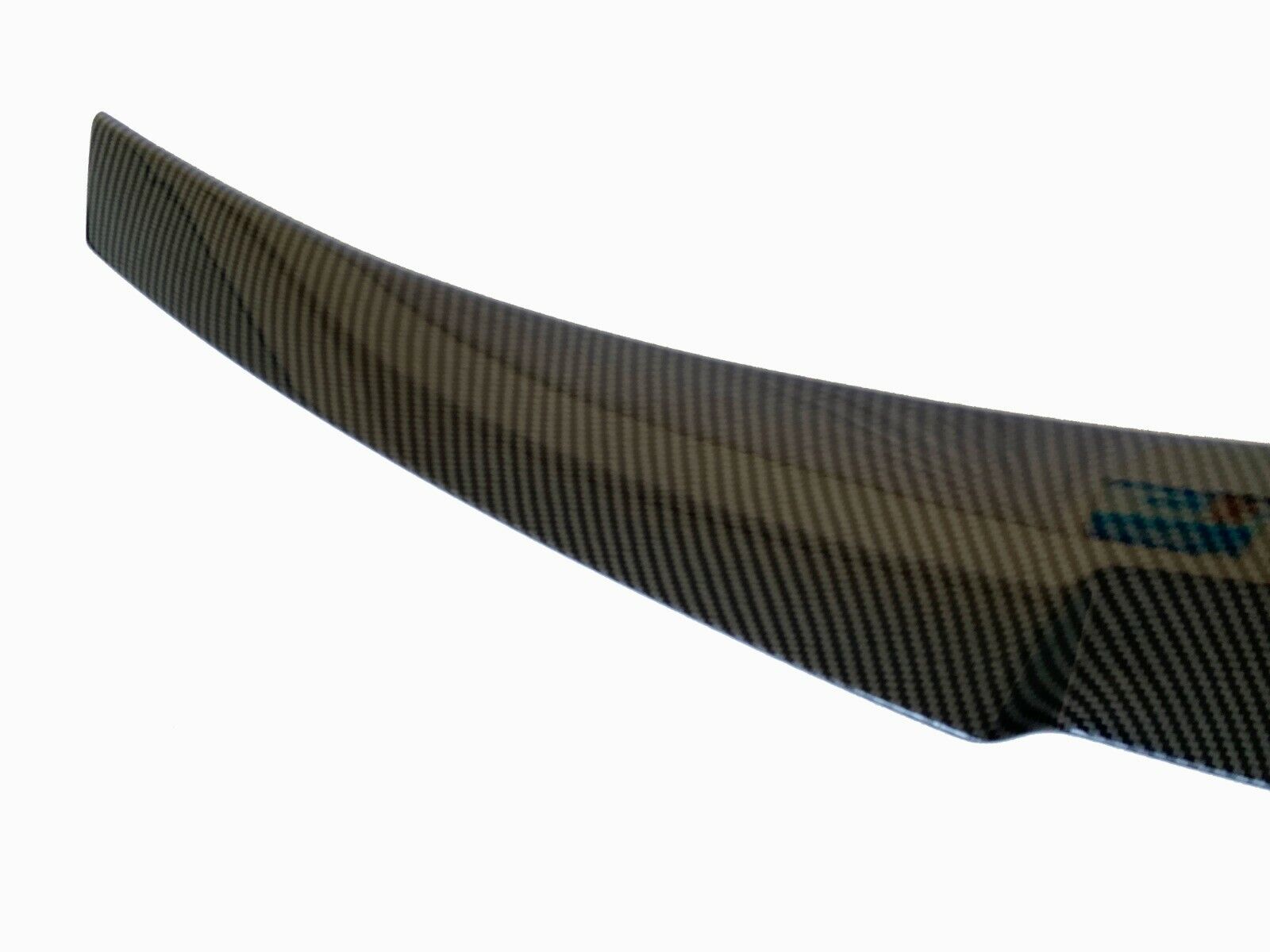 FOR BMW E92 MP COUPE 2007-2013 CARBON LOOK REAR BOOT TRUNK SPOILER WING M4 STYLE