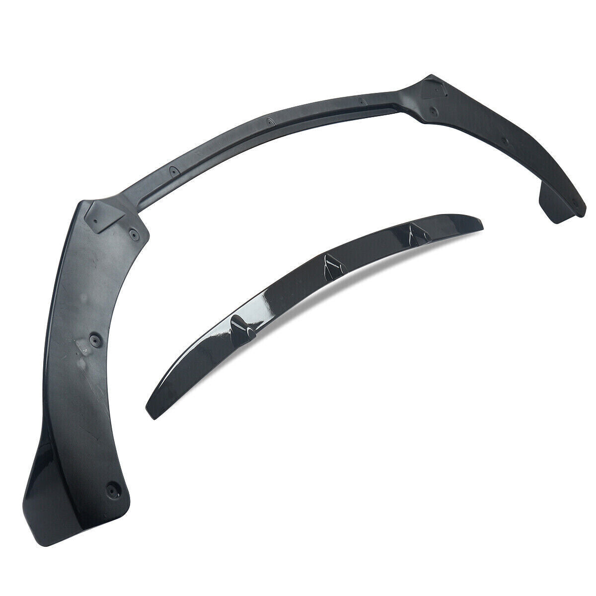 FOR MERCEDES CLS CLASS C257 FRONT SPLITTER LIP GLOSS BLACK 2018+