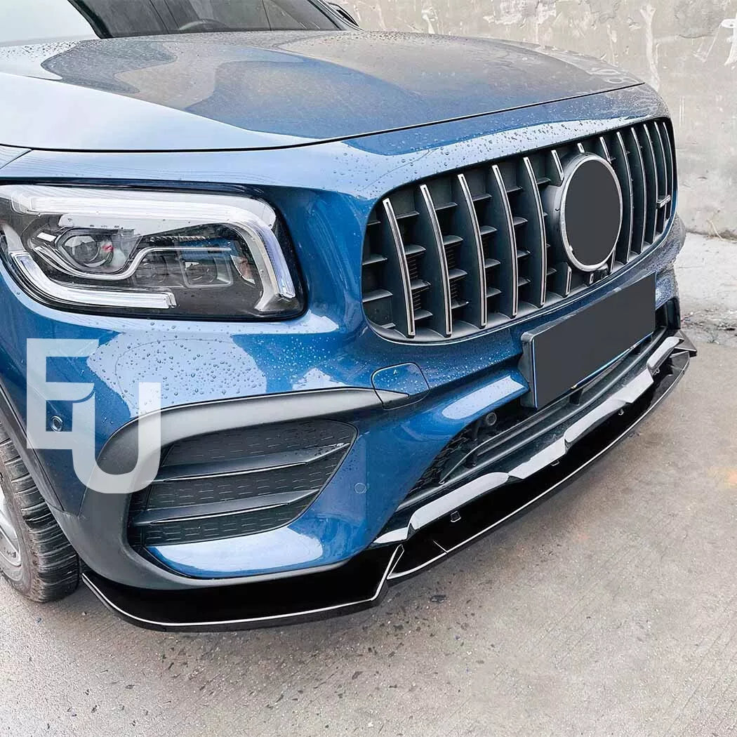 FOR MERCEDES BENZ GLB CLASS X247 GLB35 AMG LINE FRONT SPLITTER LIP BUMPER 19-23