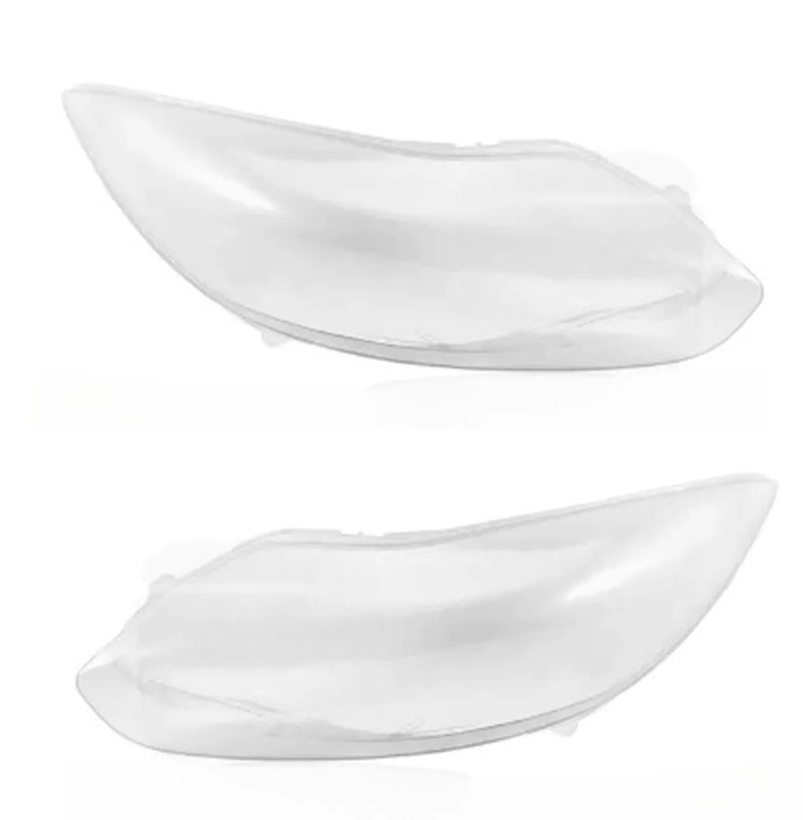 FRONT HEADLIGHT LAMP LENS COVER LEFT RIGHT SIDE PAIR FOR FORD FOCUS MK3 2011-13