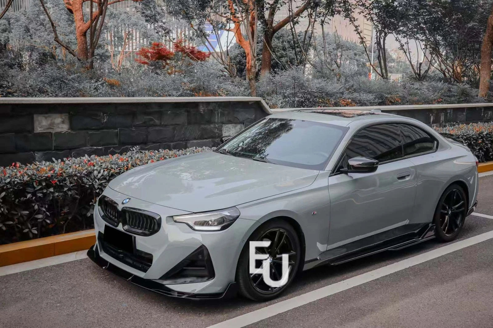 FOR BMW 2 SERIES G42 COUPE BODYKIT FRONT SPLITTER REAR SPOILER DIFFUSER BODY KIT