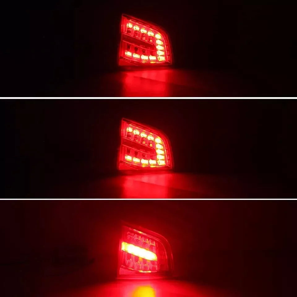 4X LED REAR OUTER INNER TAIL LIGHT LAMP FOR AUDI A6 S6 2009-2011 LEFT+RIGHT UK