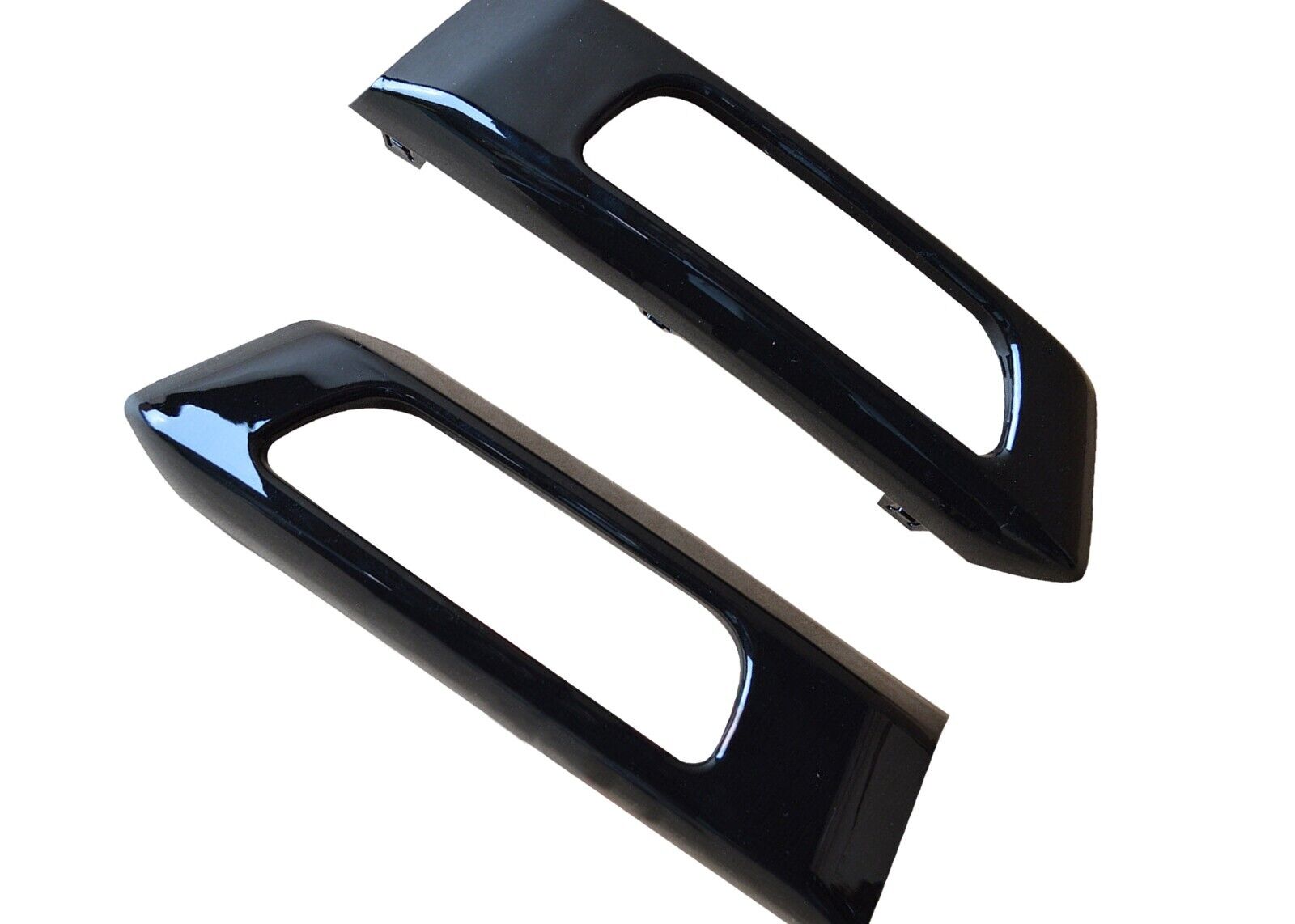 FOR RANGE ROVER SPORT L494 2014-2018 FOG LIGHT LAMP COVERS GLOSS BLACK OEM FIT