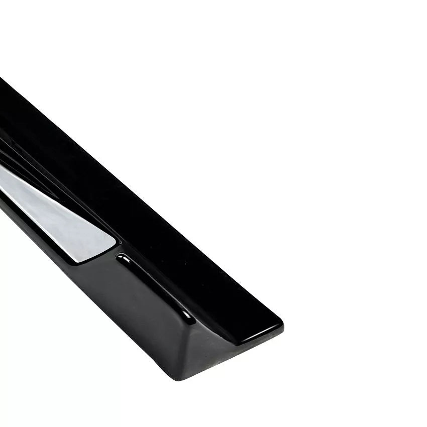 FOR MERCEDES A CLASS W177 CLA C118 SIDE SKIRT AMG LINE EXTENSION BLADE GLOSS 18+