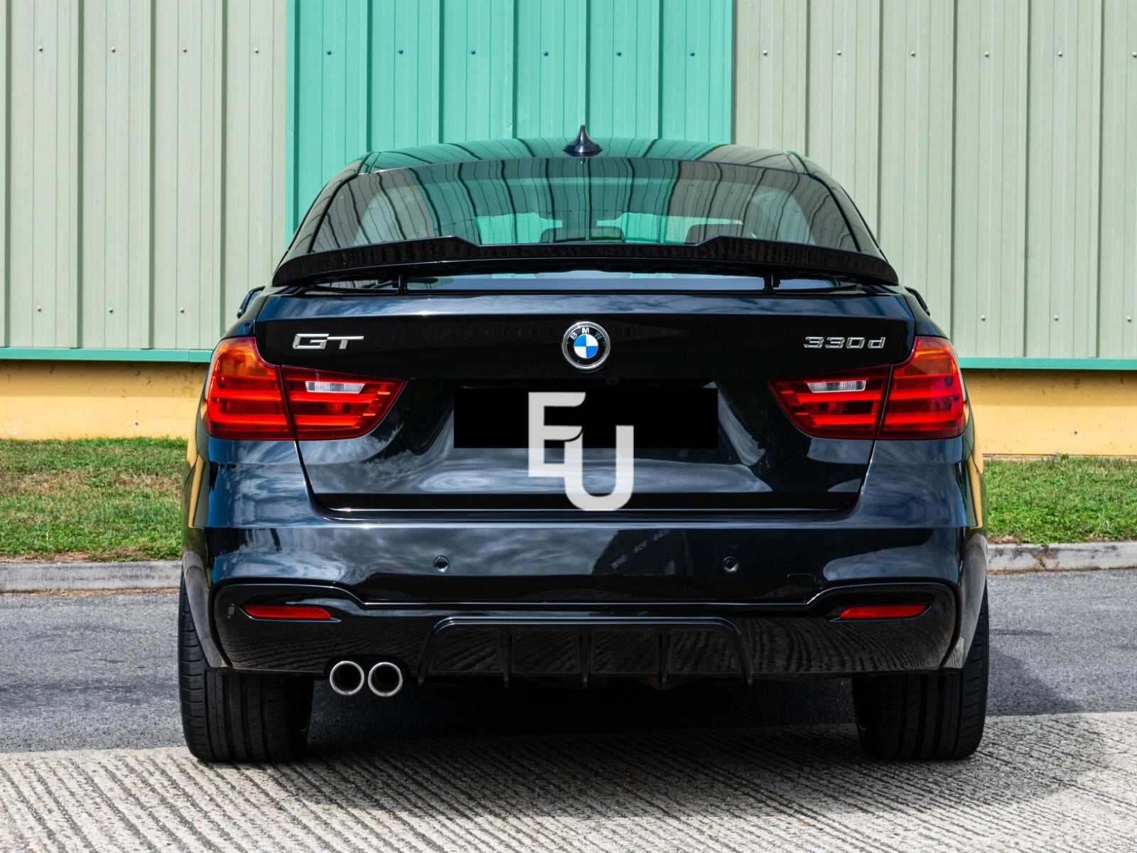 FOR BMW F34 3 SERIES GT GRAN TURISMO 12-19 REAR BOOT SPOILER WING LIP BLACK