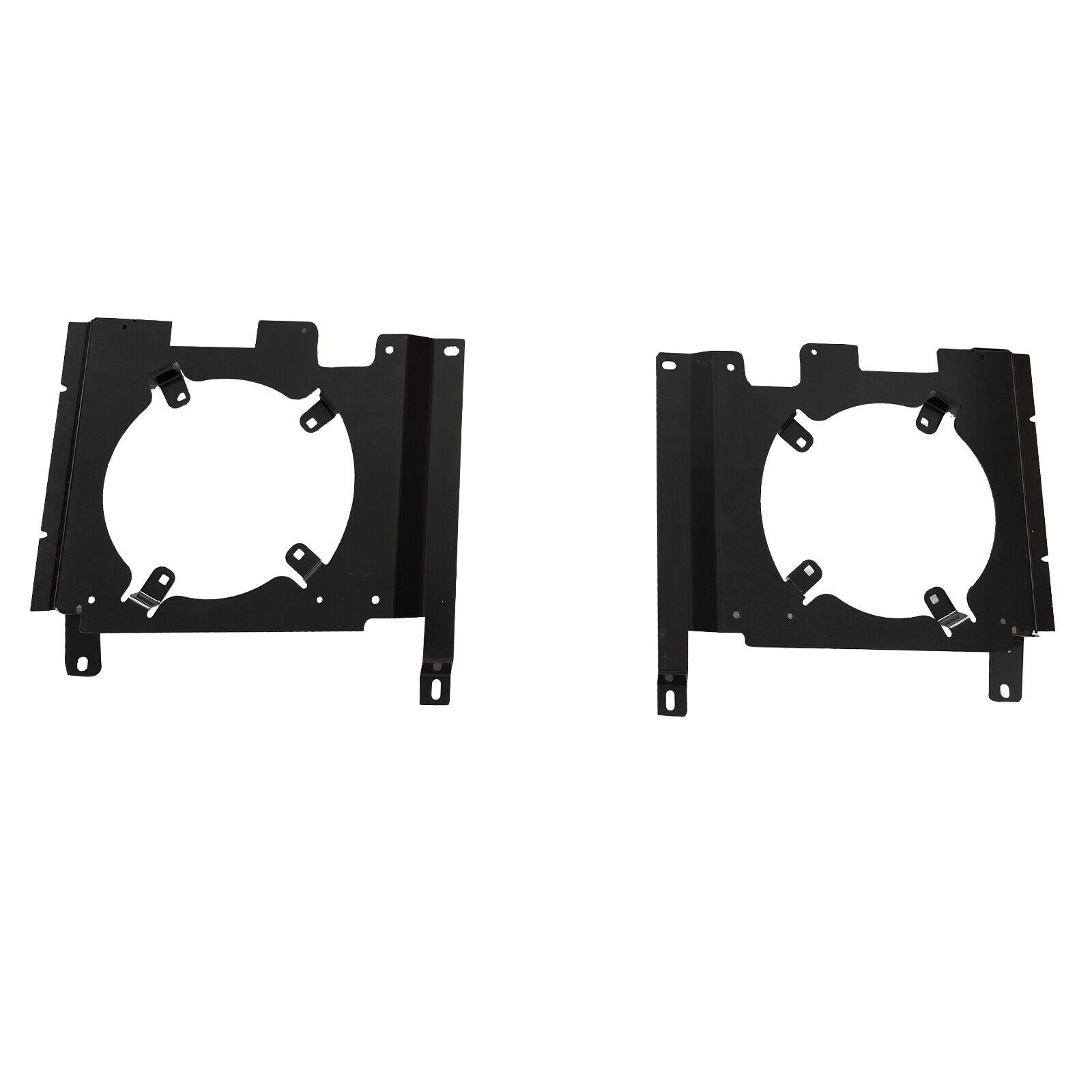 For Land Rover Defender Front Grille & Headlamp Cases SVX Style Gloss Black