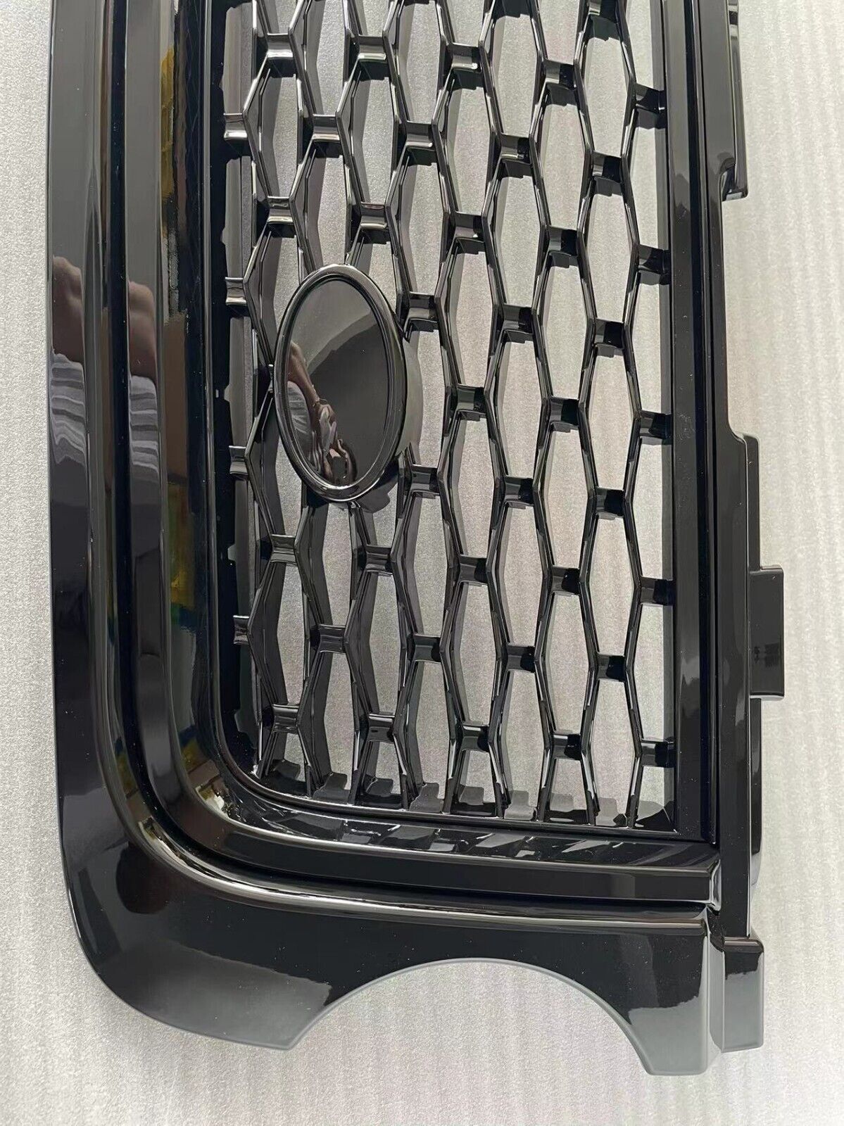 FOR RANGE ROVER L322 2010-13 VOGUE SUPERCHARGED STYLE FRONT GRILLE GLOSS BLACK