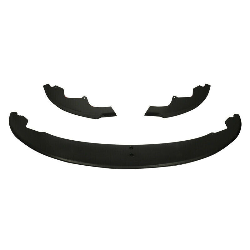 M SPORT FRONT BUMPER SPLITTER LIP FOR BMW 4 SERIES F32 F33 F36 MATTE BLACK 13-20