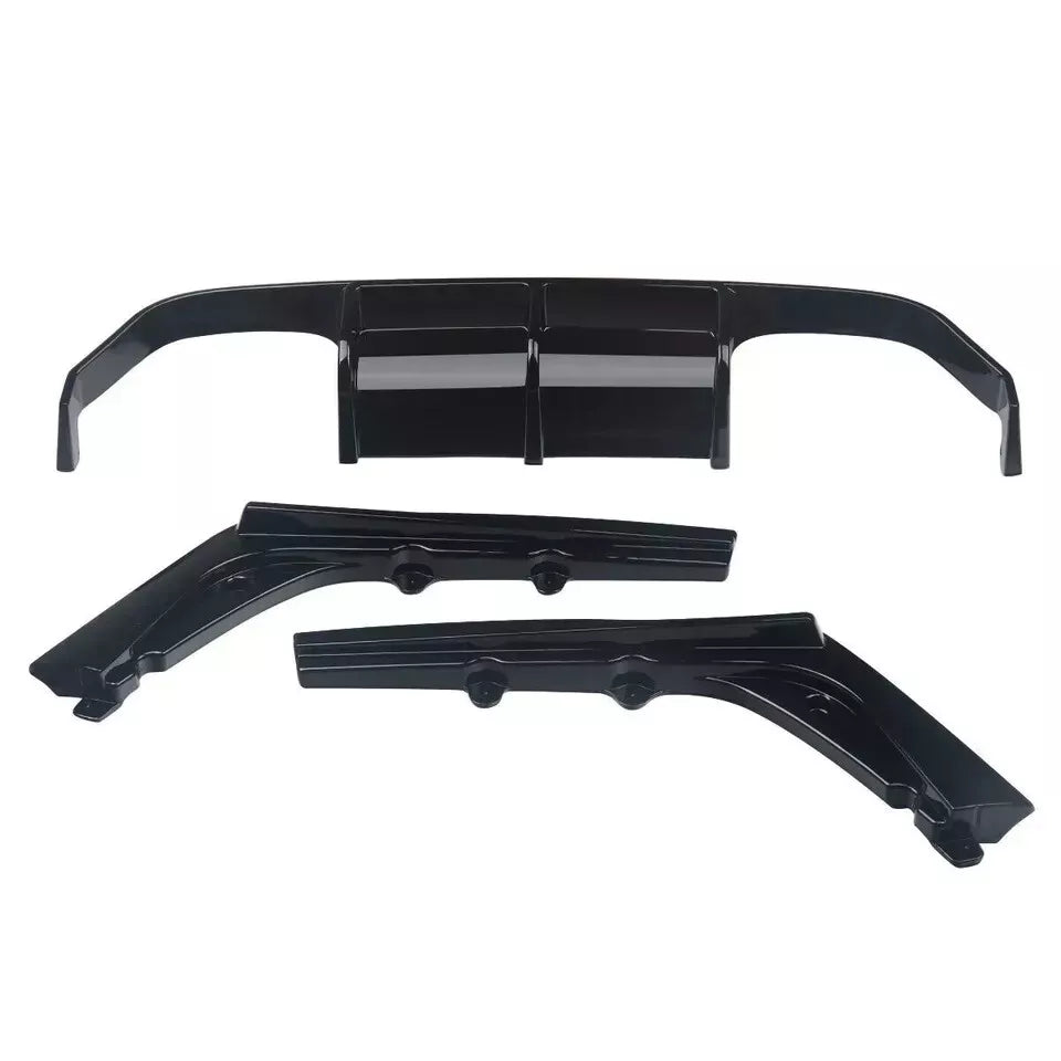 REAR DIFFUSER FOR BMW M3 M4 F80 F82 F83 FRONT SPLITTER BODY KIT BODYKIT GLOSS
