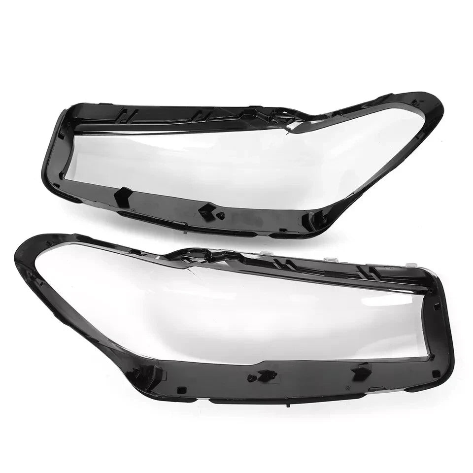 FOR BMW G30 5 SERIES PAIR RIGHT LEFT FRONT HEADLIGHT HEADLAMP LENS COVER 2020-24