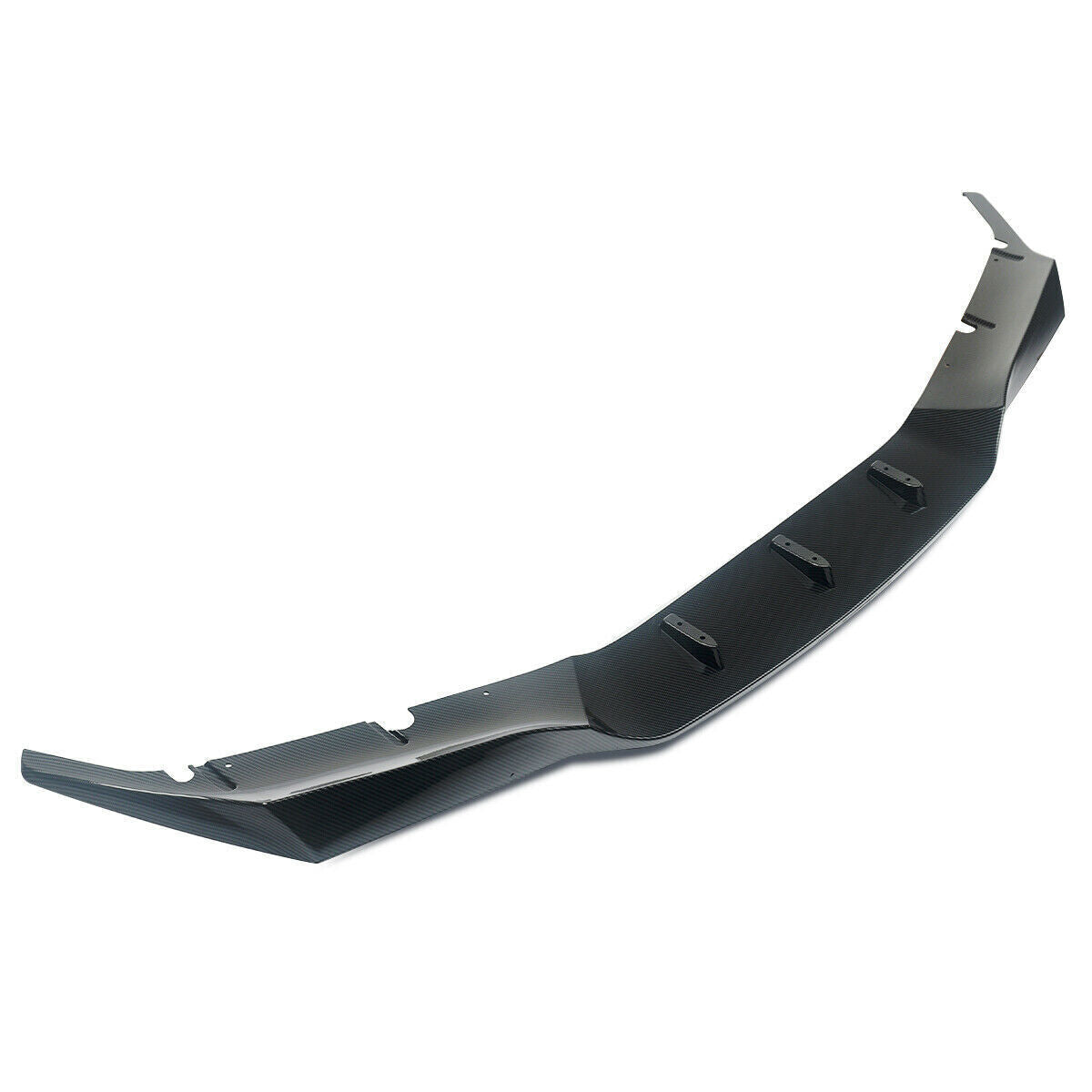 FOR BMW F90 M5 CARBON LOOK RKP STYLE FRONT BUMPER LIP SPOILER SPLITTER 2017 ON