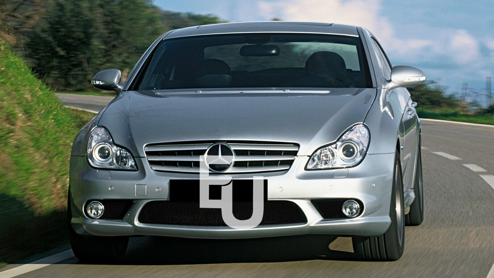 LEFT HEADLIGHT CLEAR LENS COVER FOR MERCEDES CLS W219 CLS350/500/550 2003-2010
