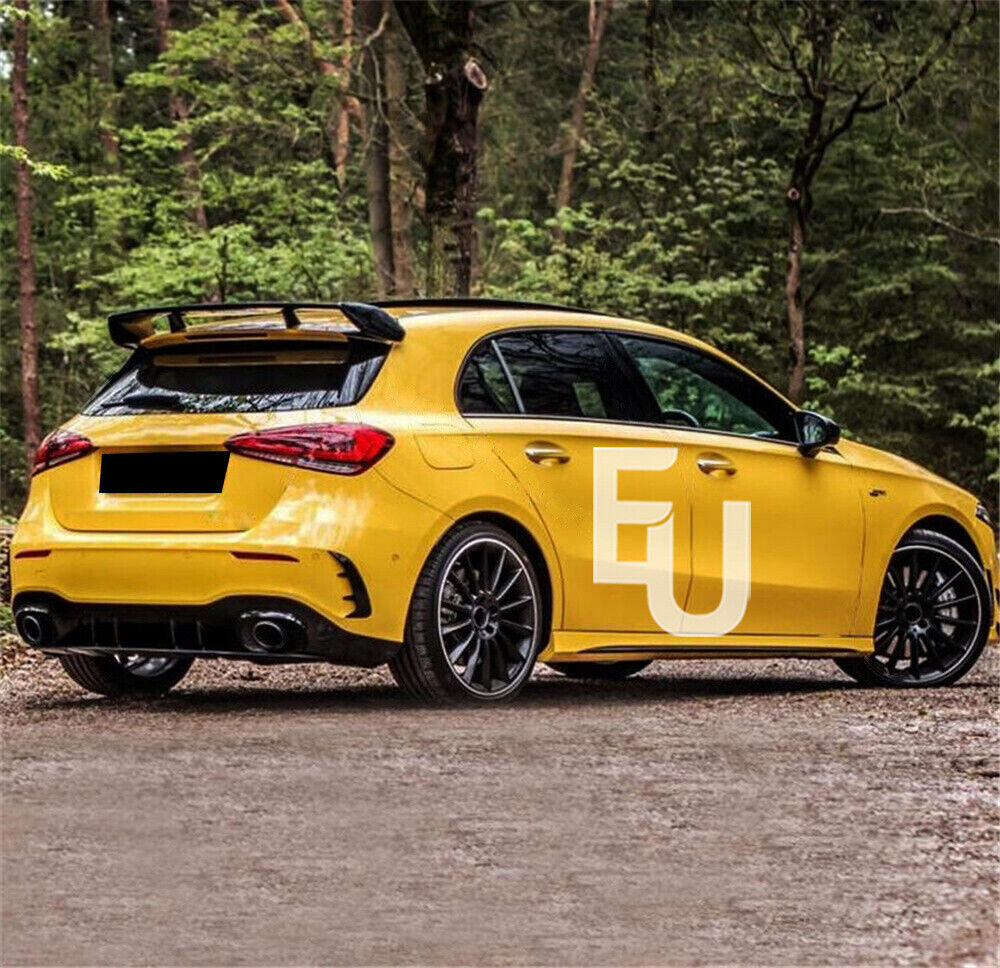 FOR MERCEDES A-CLASS W177 V177 A200 2X REAR BUMPER SPOILER CANARD AIR SIDE VENT
