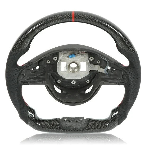 REAL CARBON FIBER STEERING WHEEL FOR MERCEDES AMG W176 W205 W204 W212 C217 C63