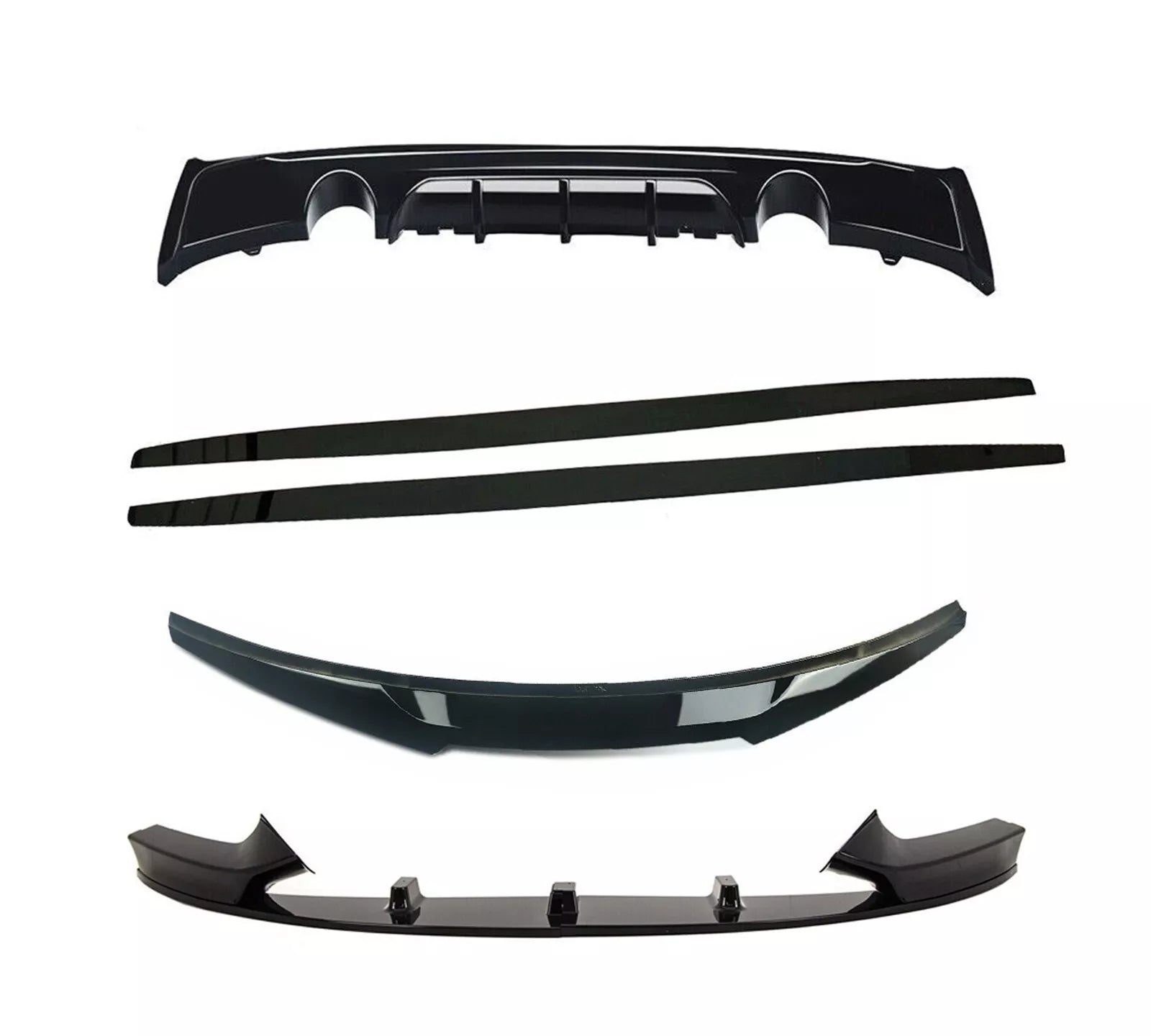 REAR DIFFUSER FOR BMW 2 SERIES F22 F23 MP BODYKIT BODYKIT FRONT SPLITTER SPOILER