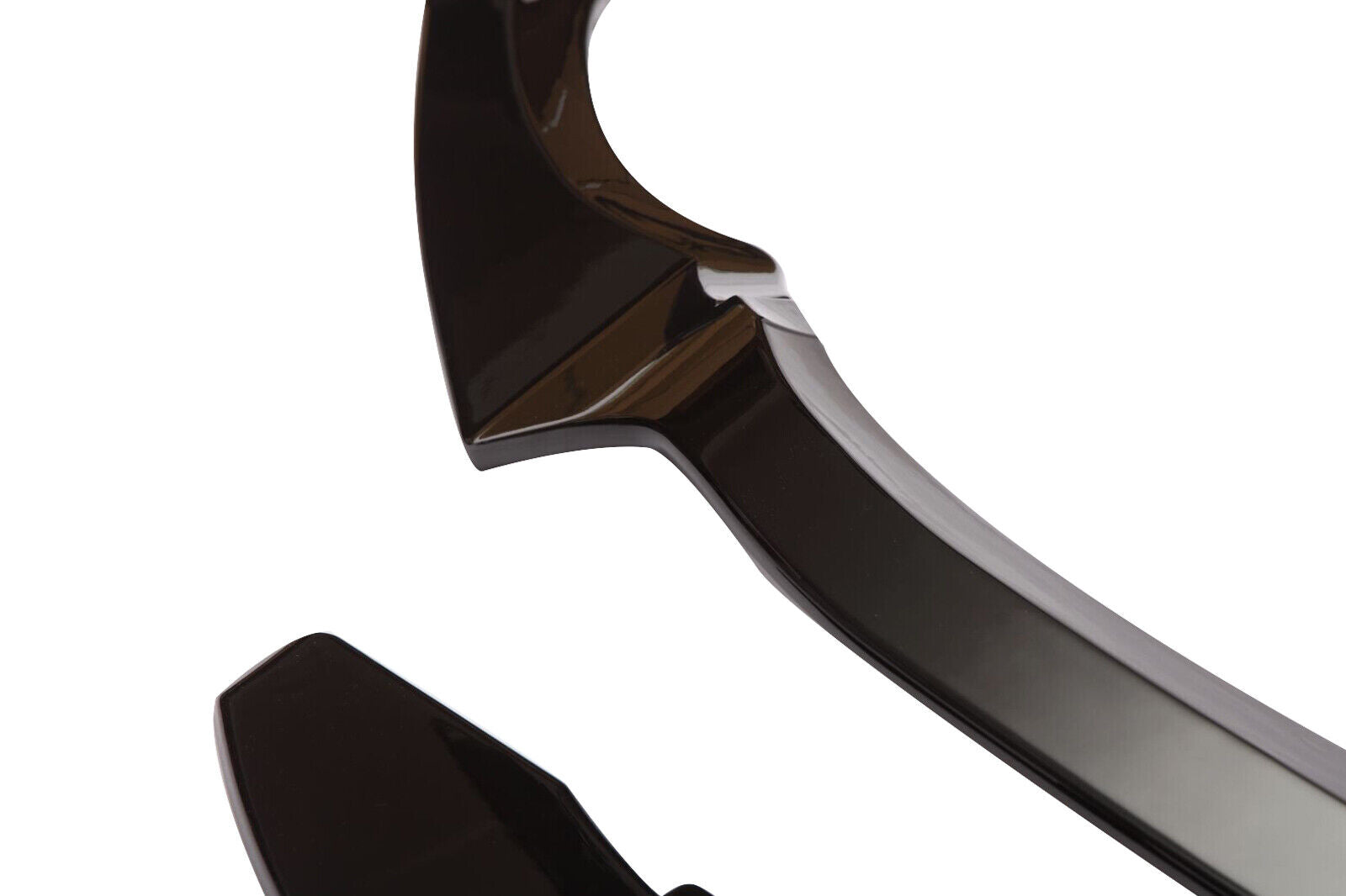 FOR BMW X3 G01 X4 G02 X3M X4M LOOK M SPORT FRONT BUMPER SPLITTER LIP GLOSS BLACK