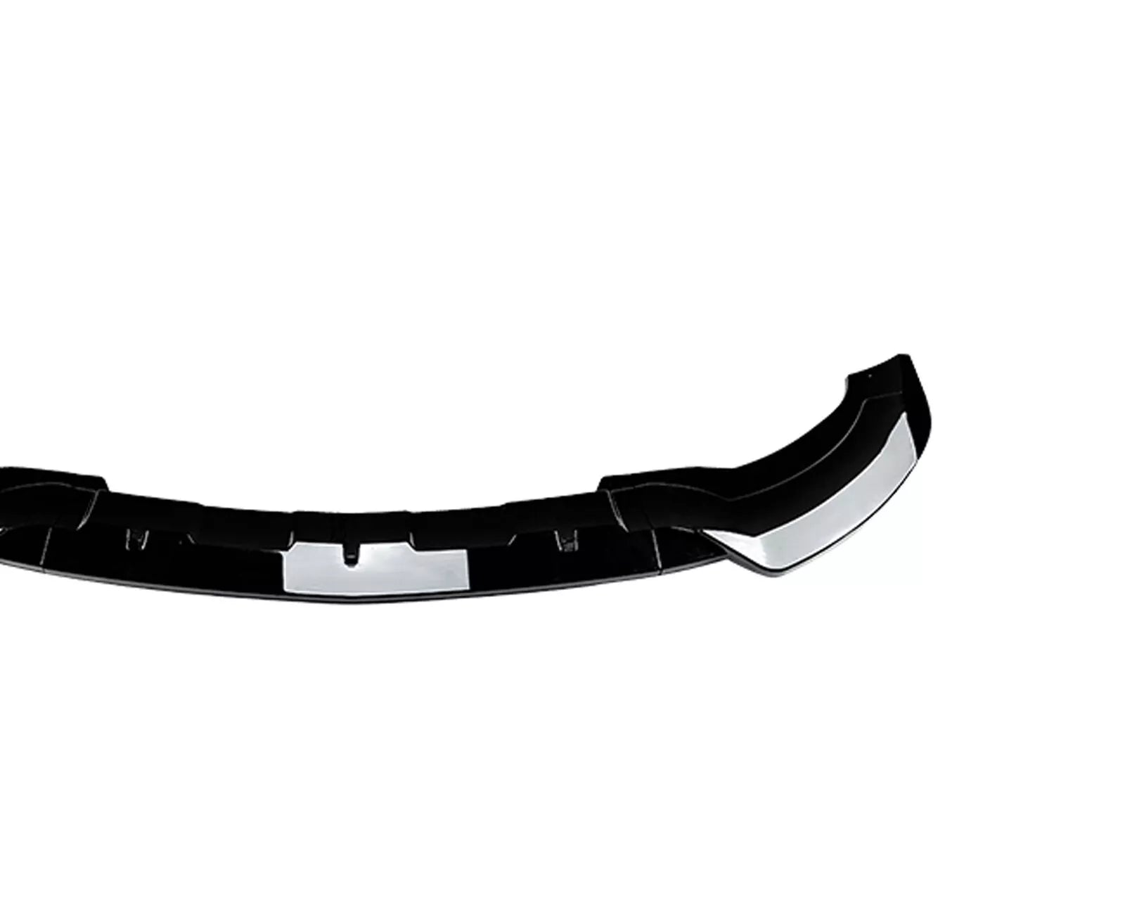 FRONT BUMPER LIP SPLITTER FOR MERCEDES W166 GLE SUV C292 15-18 GLOSS BLACK