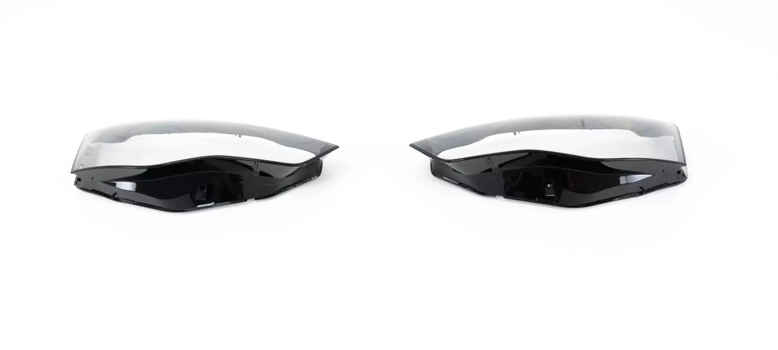 FOR AUDI A5 8F 8T PAIR HEADLIGHT LAMP GLASS LENS COVER SHADE SET 2012-2016