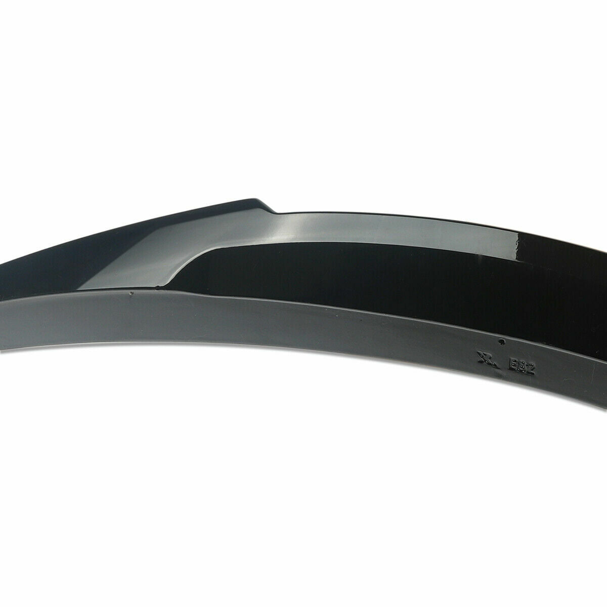 FOR BMW 3 SERIES E90 SALOON 2005-2011 M4 STYLE REAR BOOT SPOILER LIP GLOSS BLACK