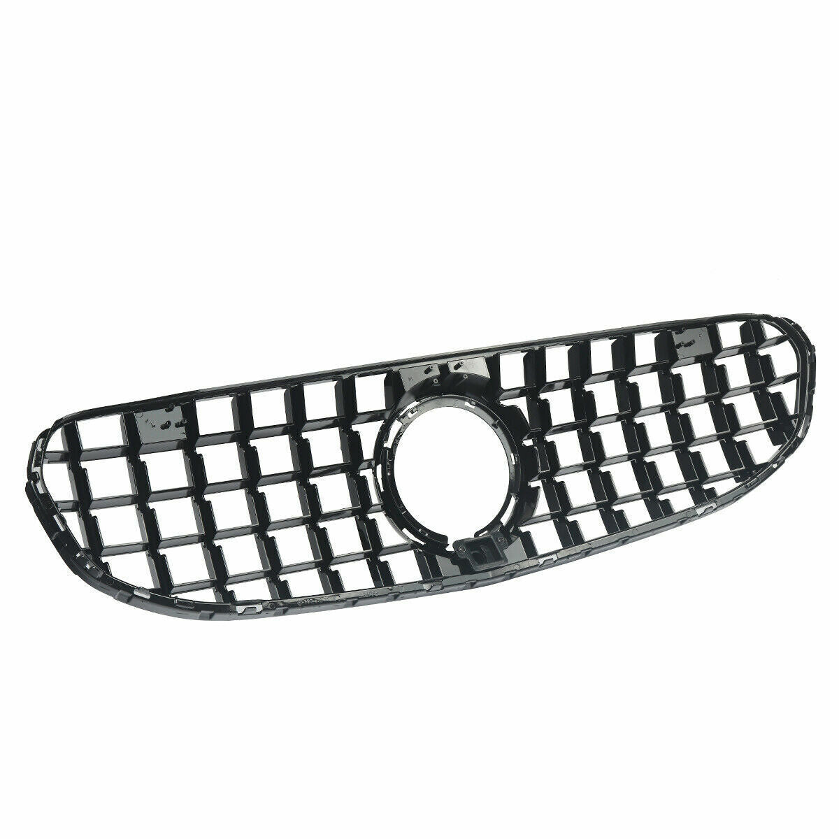 FOR MERCEDES X253 C253 GLC 2020+ PANAMERICANA GTR STYLE SPORT GRILLE GLOSS BLACK