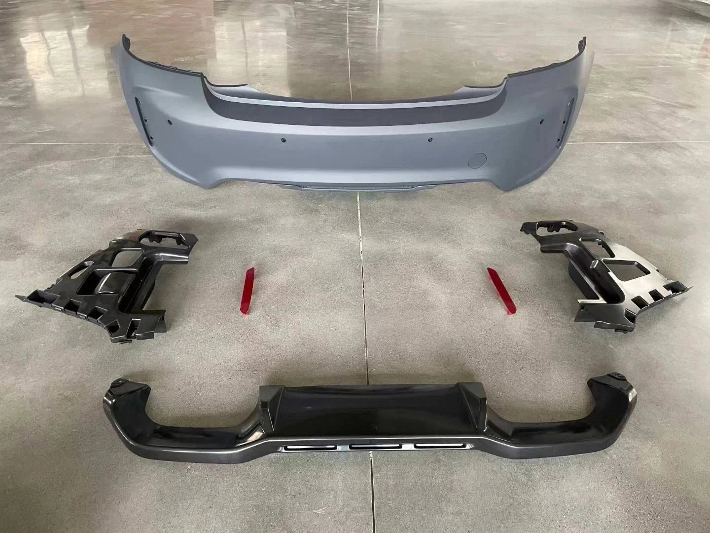 M2C CONVERSION FULL SIDE FRONT REAR BUMPER BODYKIT FOR BMW 2 SERIES F22 F23 14+