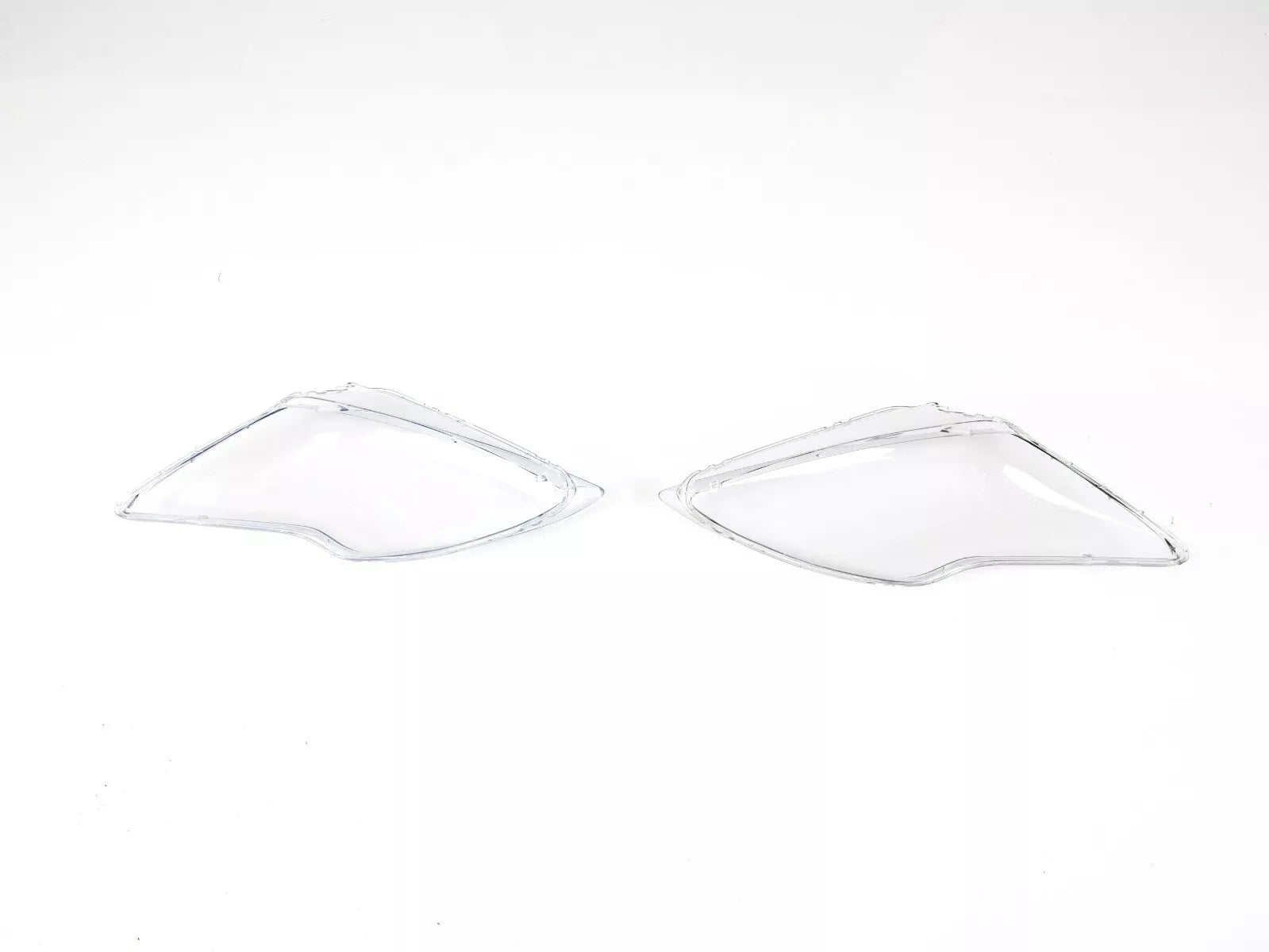 FOR FORD FOCUS MK2 FRONT HEADLIGHT LAMP LENS COVER LEFT RIGHT SIDE PAIR 2008-10
