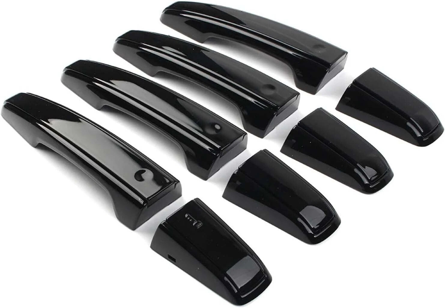 DOOR HANDLE SKINS FOR RANGE ROVER VOGUE L405 ALL BLACK AUTOBIOGRAPHY NOT COVERS