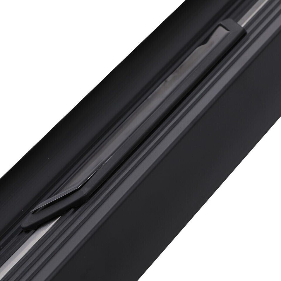 ALUMINIUM BLACK SIDE STEPS RUNNING BOARDS PAIR FOR NISSAN QASHQAI J11 2013-2021