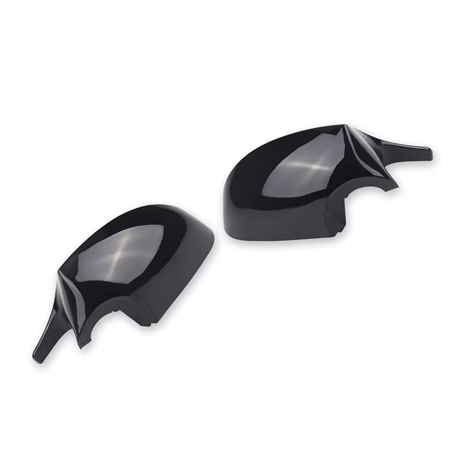 2X MIRROR CAP COVER GLOSS FOR BMW E81 E82 E87 E90 E91 E92 E93 PRE LCI M3 STYLE