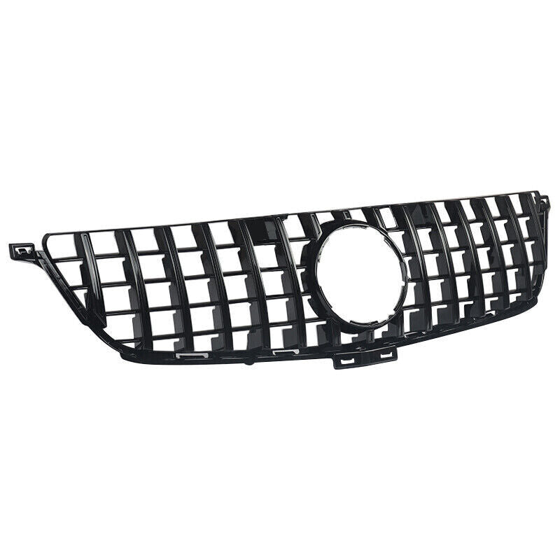 FOR MERCEDES M CLASS W166 ML AMG PANAMERICANA GLOSS GT STYLE GRILLE 15-2019 LCI