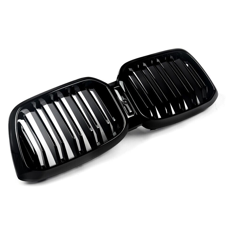 FOR BMW X3 G01 X4 G02 LCI GLOSS FRONT KIDNEY GRILLE GRILL DUAL TWIN FACELIFT 22+
