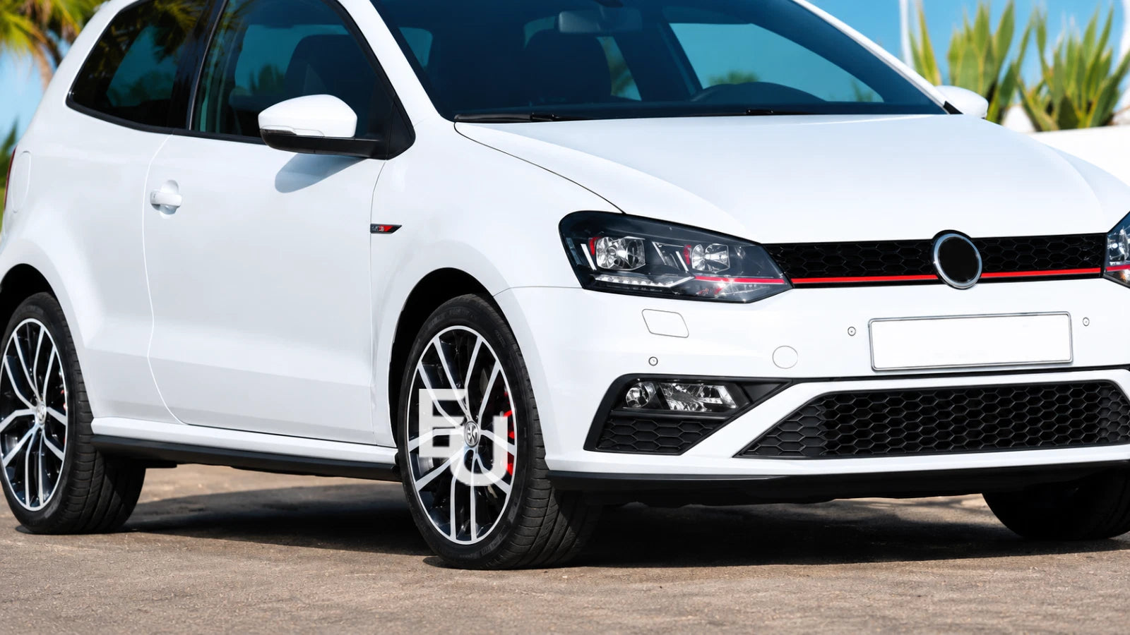 FOR VW VOLKSWAGEN POLO MK5 6R 6C 2009-2017 FRONT & REAR BUMPER KIT GTI STYLE