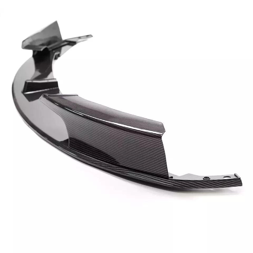 FOR BMW 3 SERIES F30 F31 M SPORT FRONT BUMPER SPLITTER LIP CARBON LOOK 2012-2018