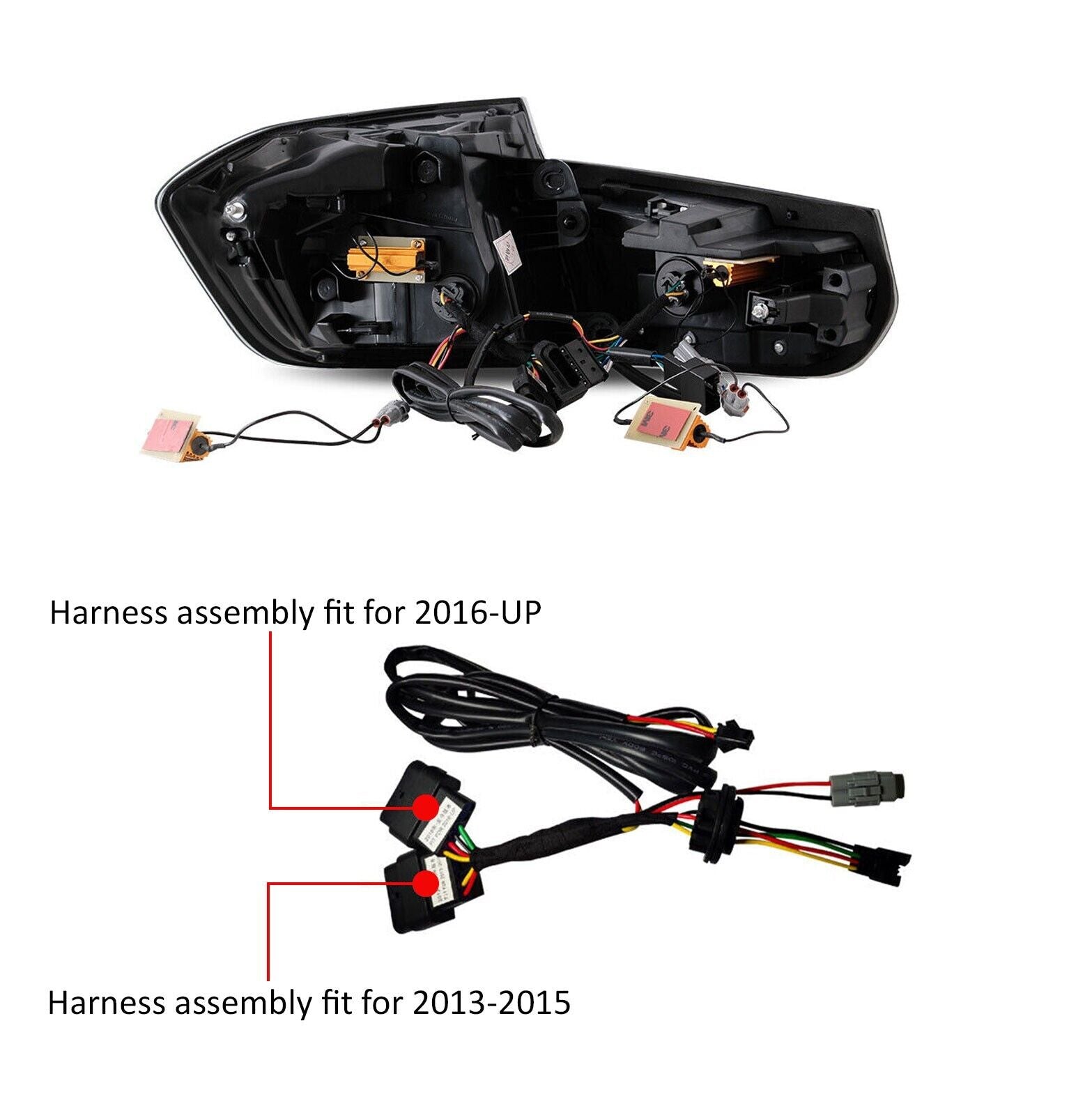 LED TAIL LIGHT SMOKED FOR BMW M3 SERIES F30 F35 F80 SEDAN 2012-18 REAR LAMP SET