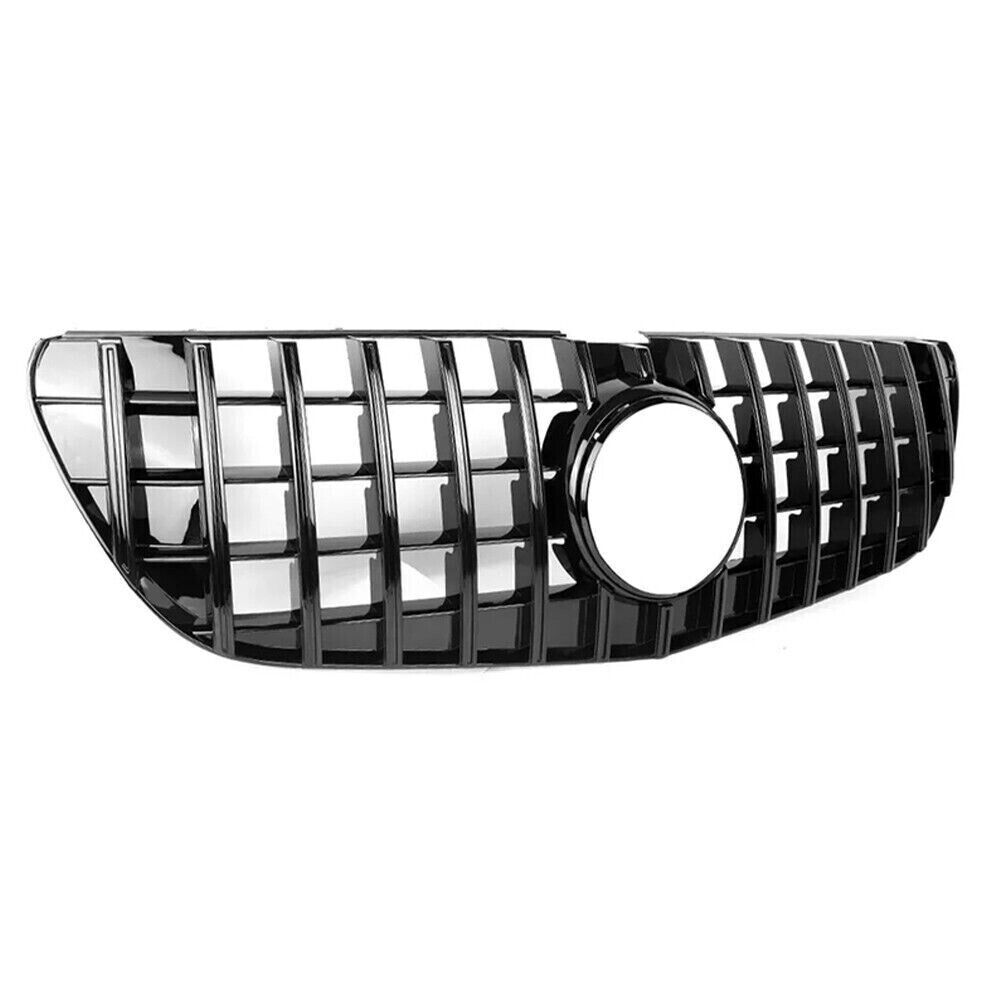 FITS MERCEDES VITO W447 PANAMERICANA GT GRILLE GRILL AMG GLOSS BLACK 2014-JUN 19