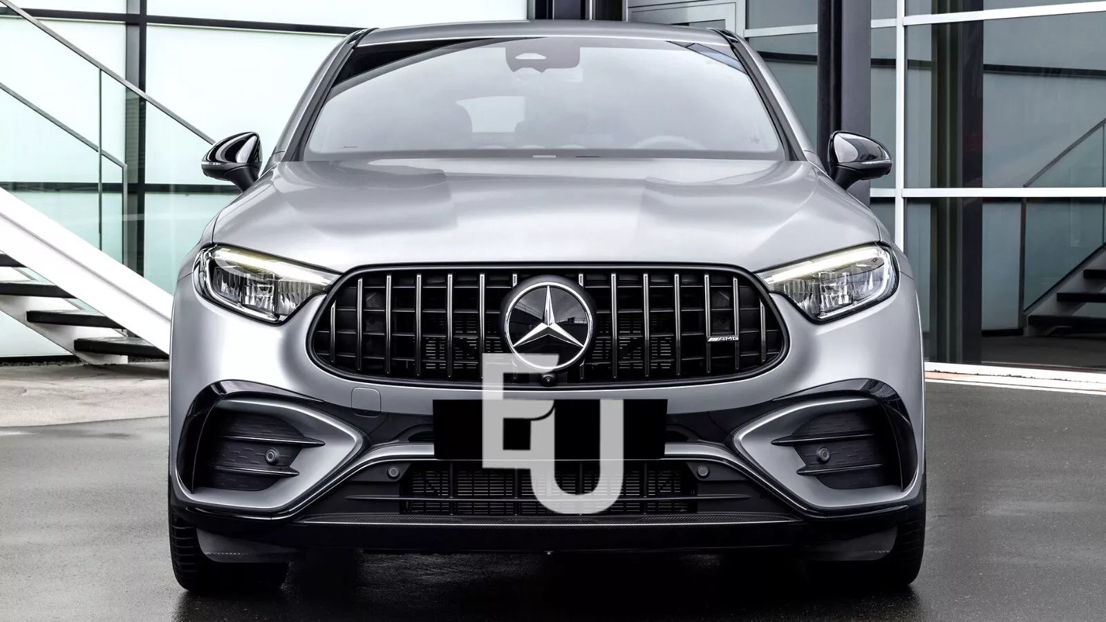 PAIR SIDE HEADLIGHT HEADLAMP LENS COVER FOR MERCEDES BENZ GLC W254 C254 GLC 22+