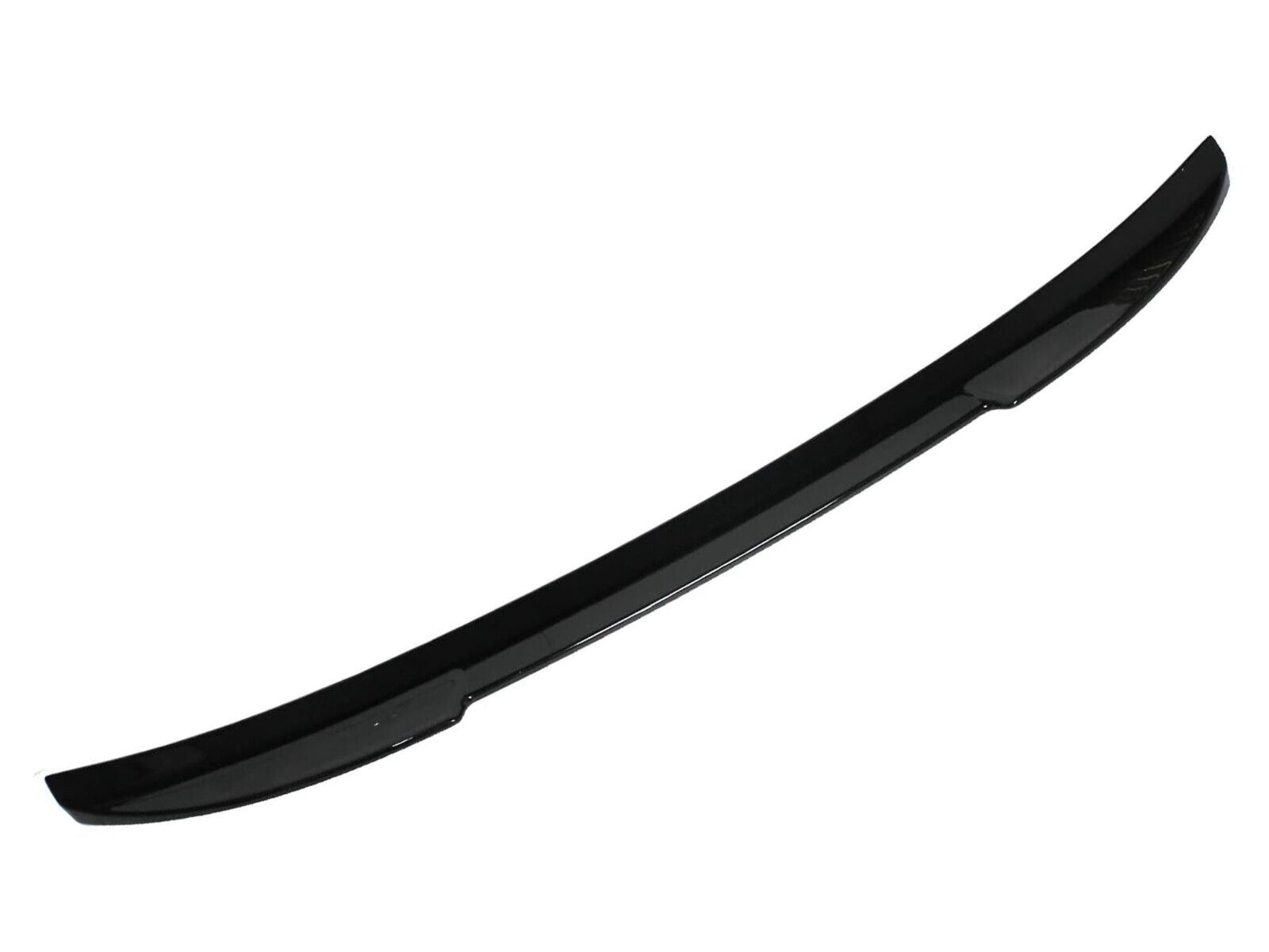 REAR BOOT SPOILER TRUNK WING TRIM V-SHAPE FOR FORD MUSTANG MACH-E 2020+ BLACK