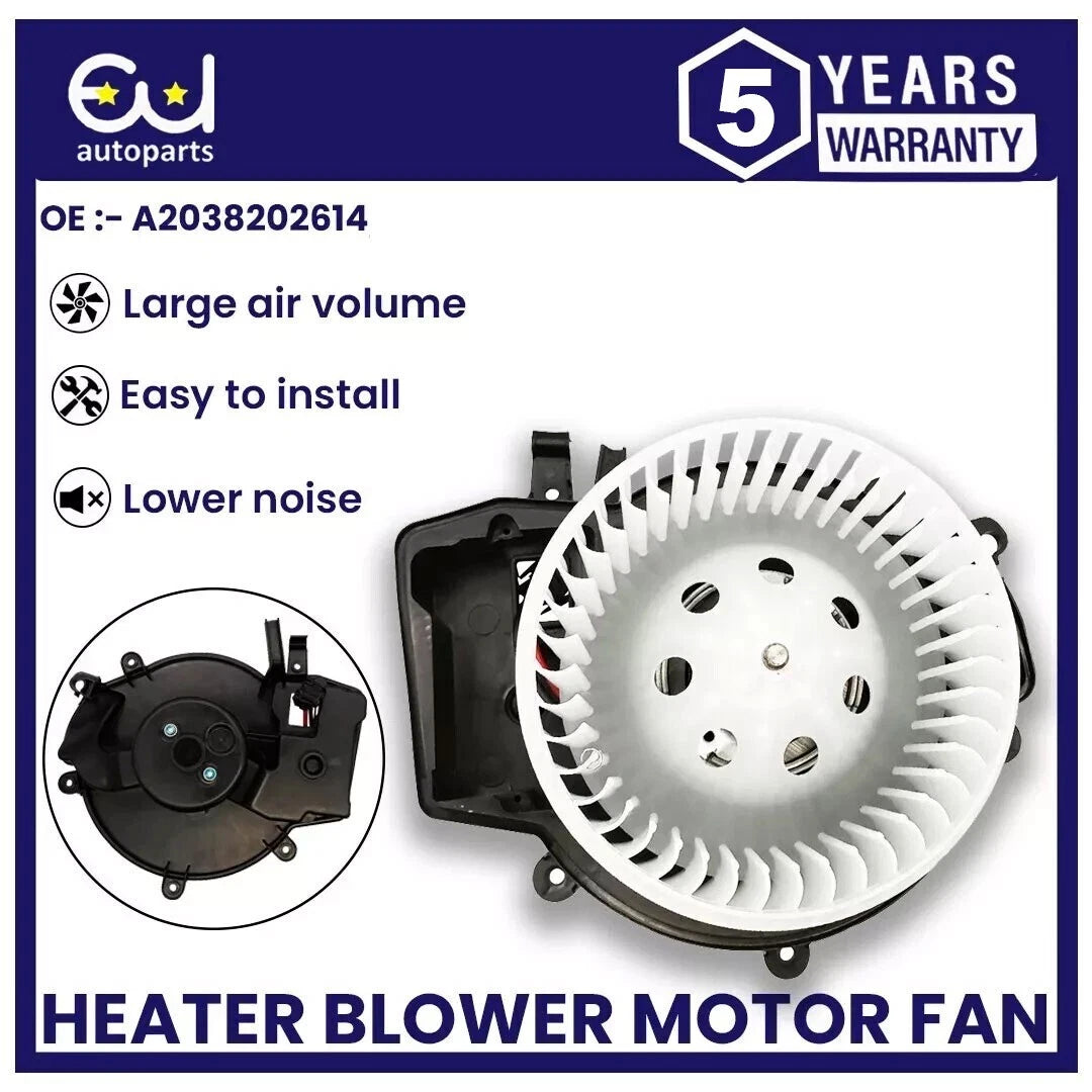 HEATER BLOWER MOTOR FAN FOR MERCEDES C CLC CLK SL CLASS W203 CL203 C209 R230