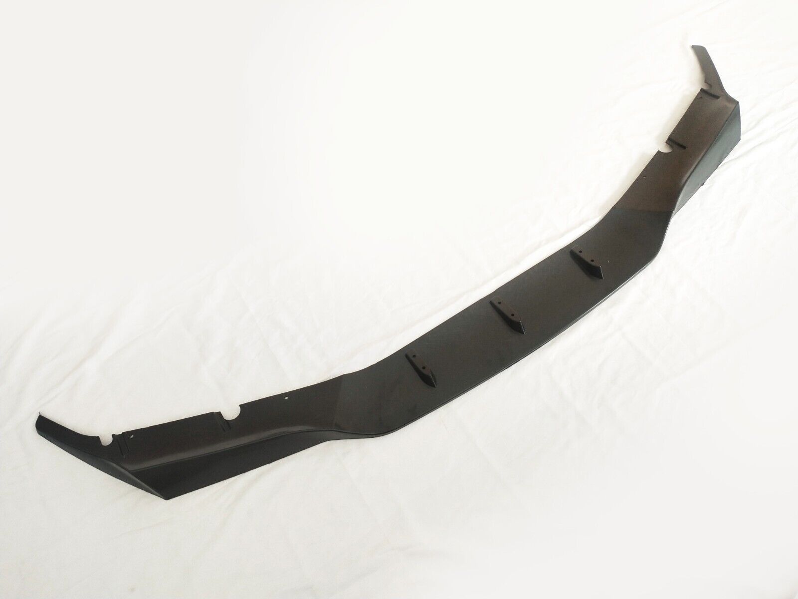 FOR BMW F90 M5 GLOSS BLACK RKP STYLE FRONT BUMPER LIP SPOILER SPLITTER 2017-20