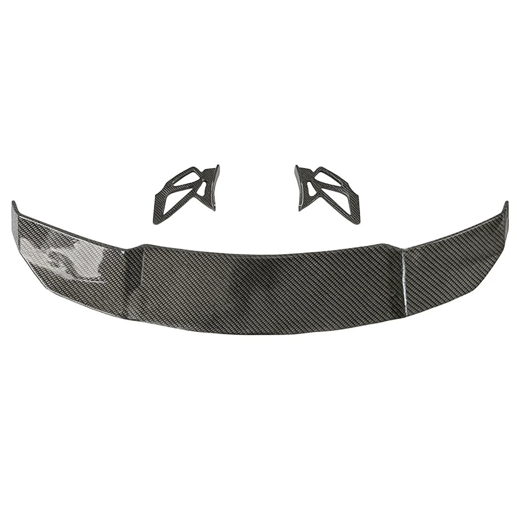 REAR BOOT UNIVERSAL SPOILER WING RS3 RS4 RS5 FOR AUDI A3 A4 A5 A6 A7 CARBON LOOK