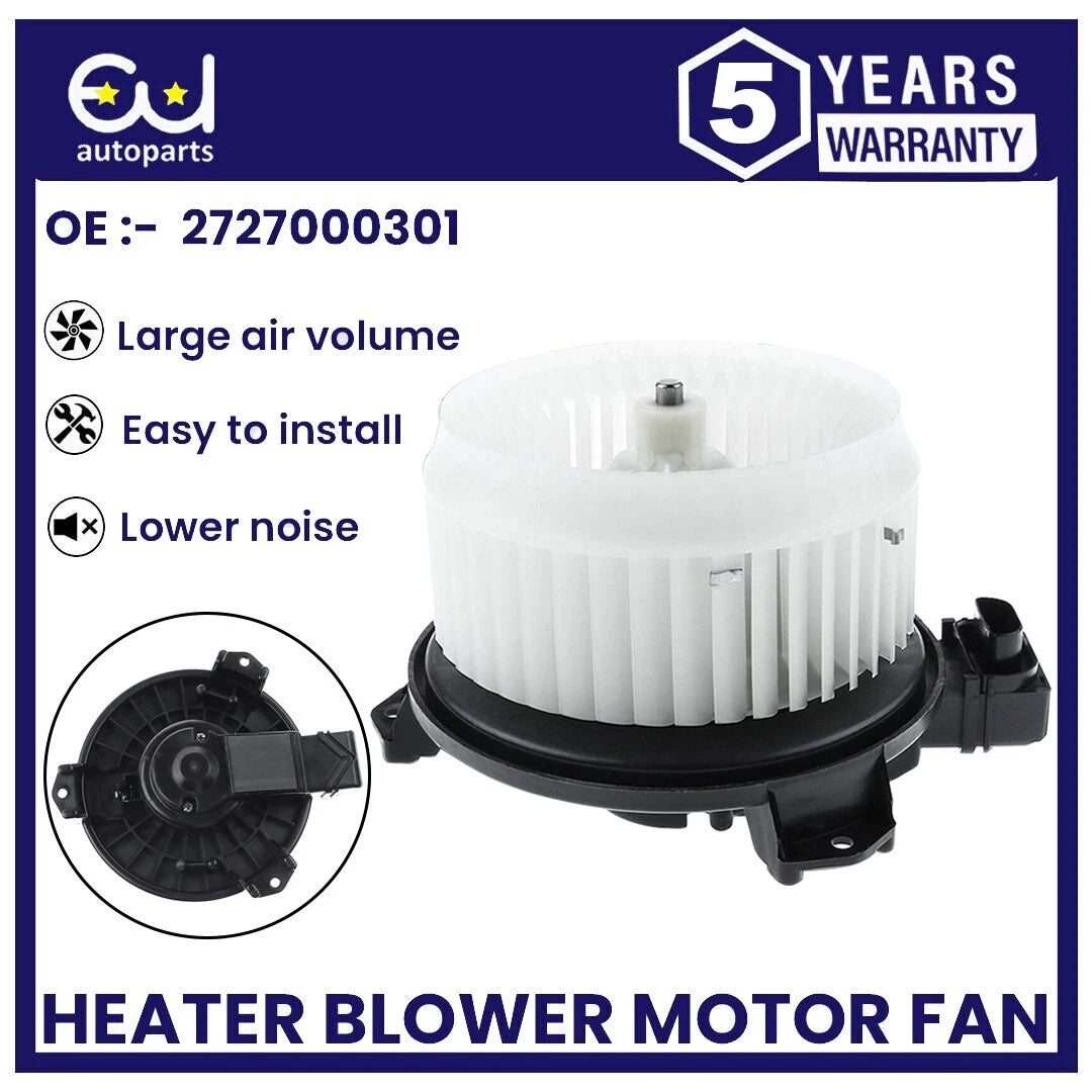 HEATER BLOWER MOTOR FAN FOR SUZUKI SWIFT SX4 TOYOTA YARIS/VITZ 05-12 2727000301