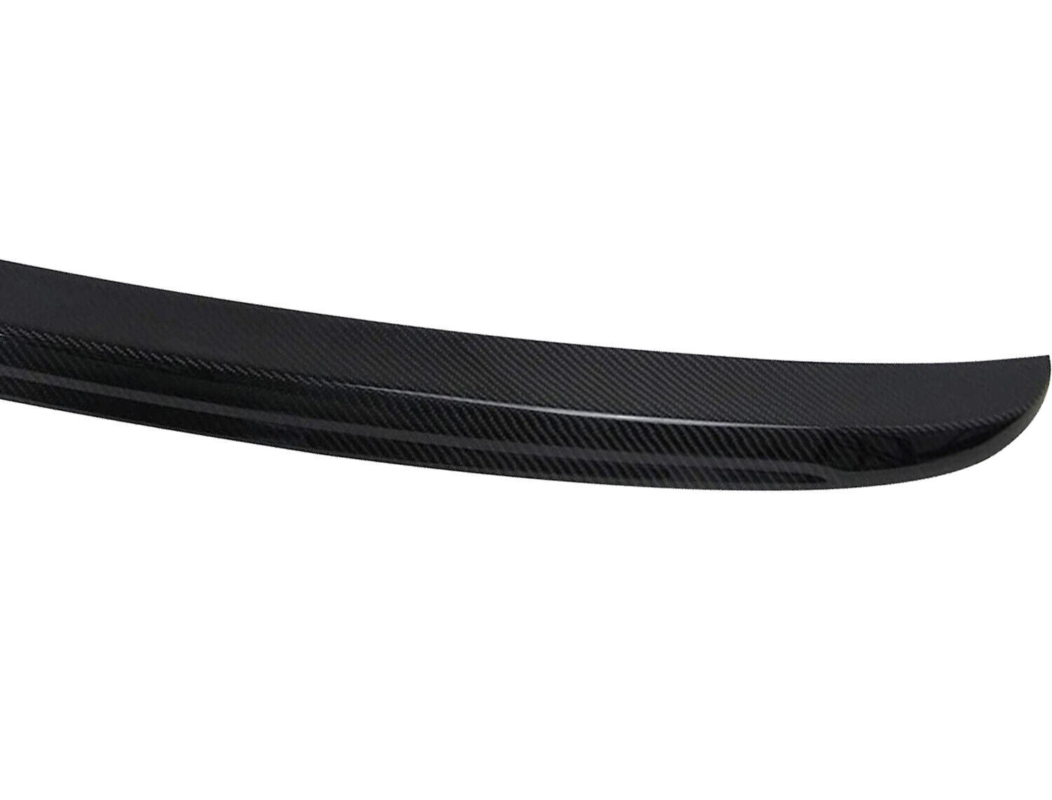 FOR BMW 5 SERIES E60 M5 STYLE 04-10 REAR TRUNK SPOILER LIP WING CARBON LOOK