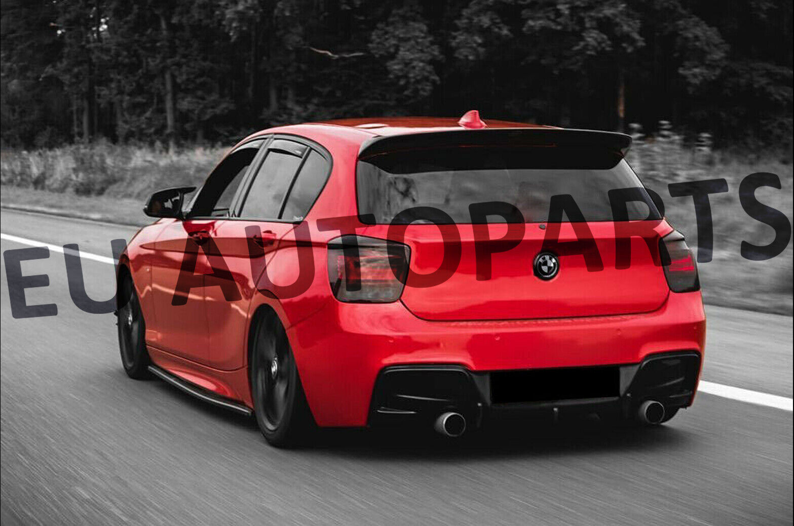 FOR BMW 1 SERIES F20 F21 BODYKIT BODY KIT FRONT LIP SPLITTER REAR DIFFUSER 12-14