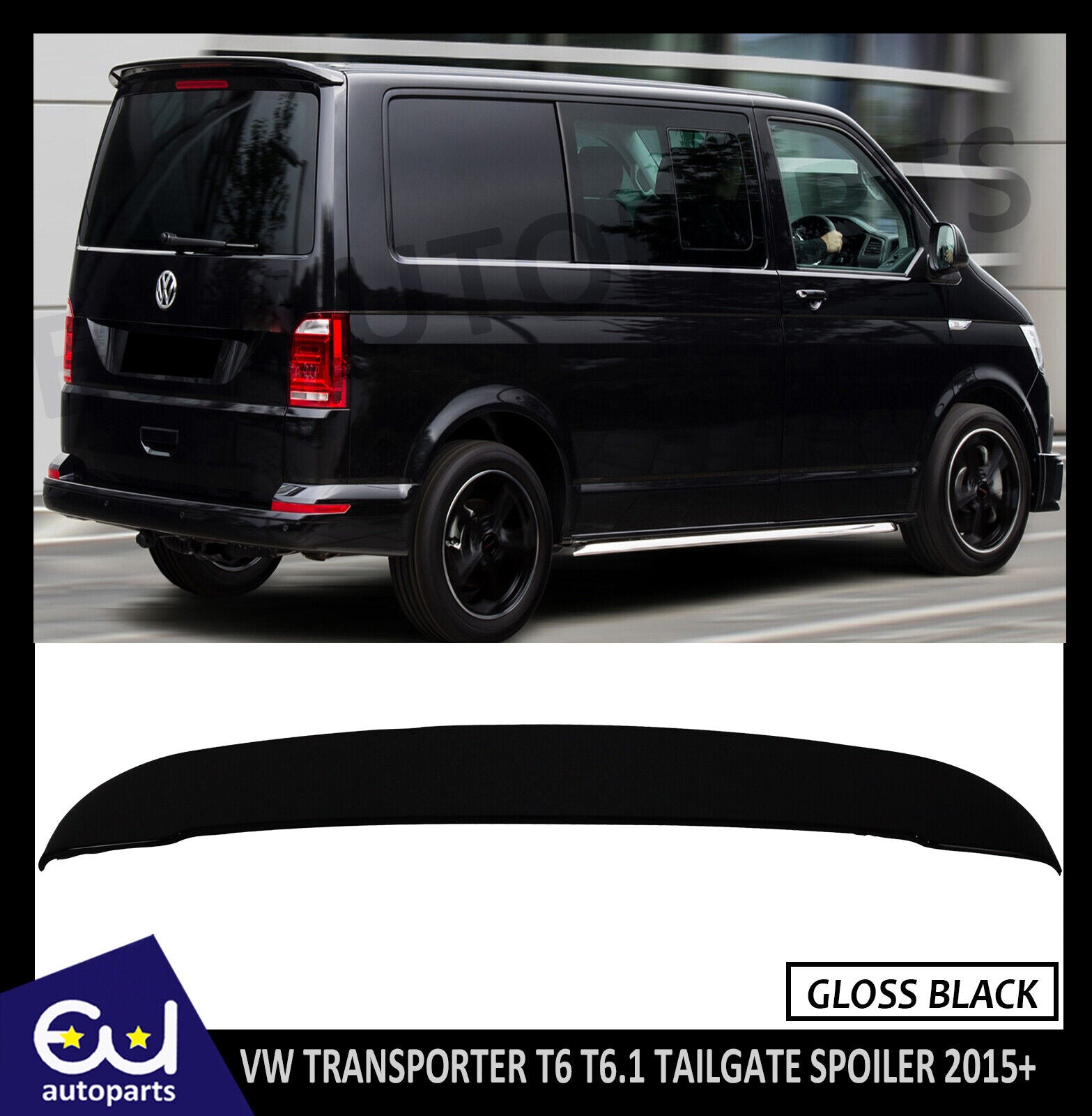 VW T6 Transporter Tailgate Deluxe Silver Window Foil – Thermal Screen STEALTH, Fuel Lagoon