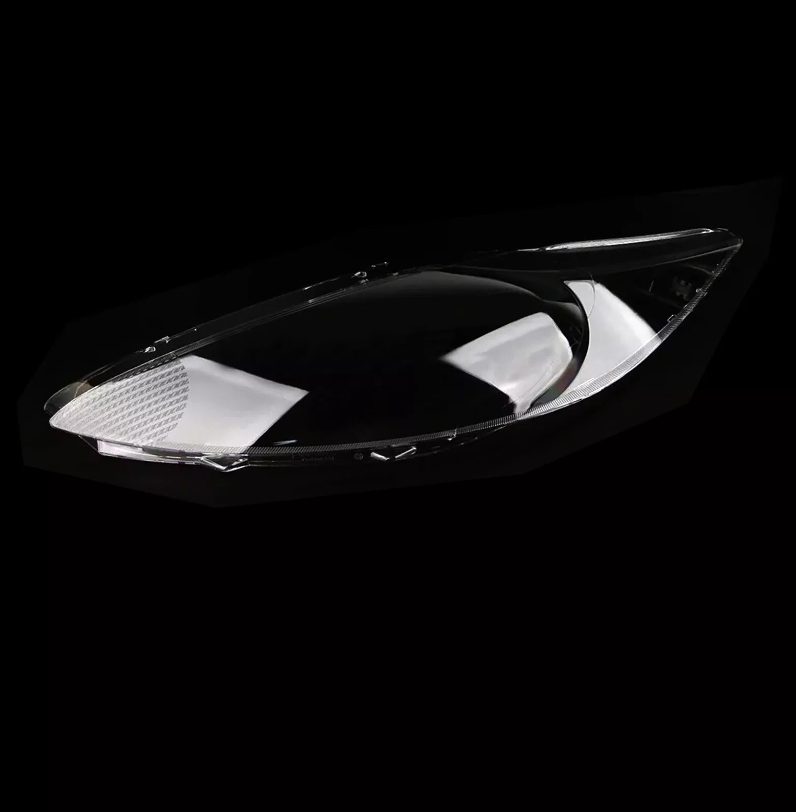 FOR FORD FIESTA MK6 2009-11 FRONT HEADLIGHT LAMP LENS COVER RIGHT DRIVER SIDE