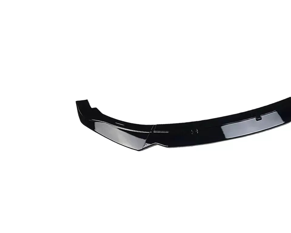 FOR BMW 1 SERIES F20 F21 LCI FRONT SPLITTER LIP STANDARD GLOSS BLACK 2015-19
