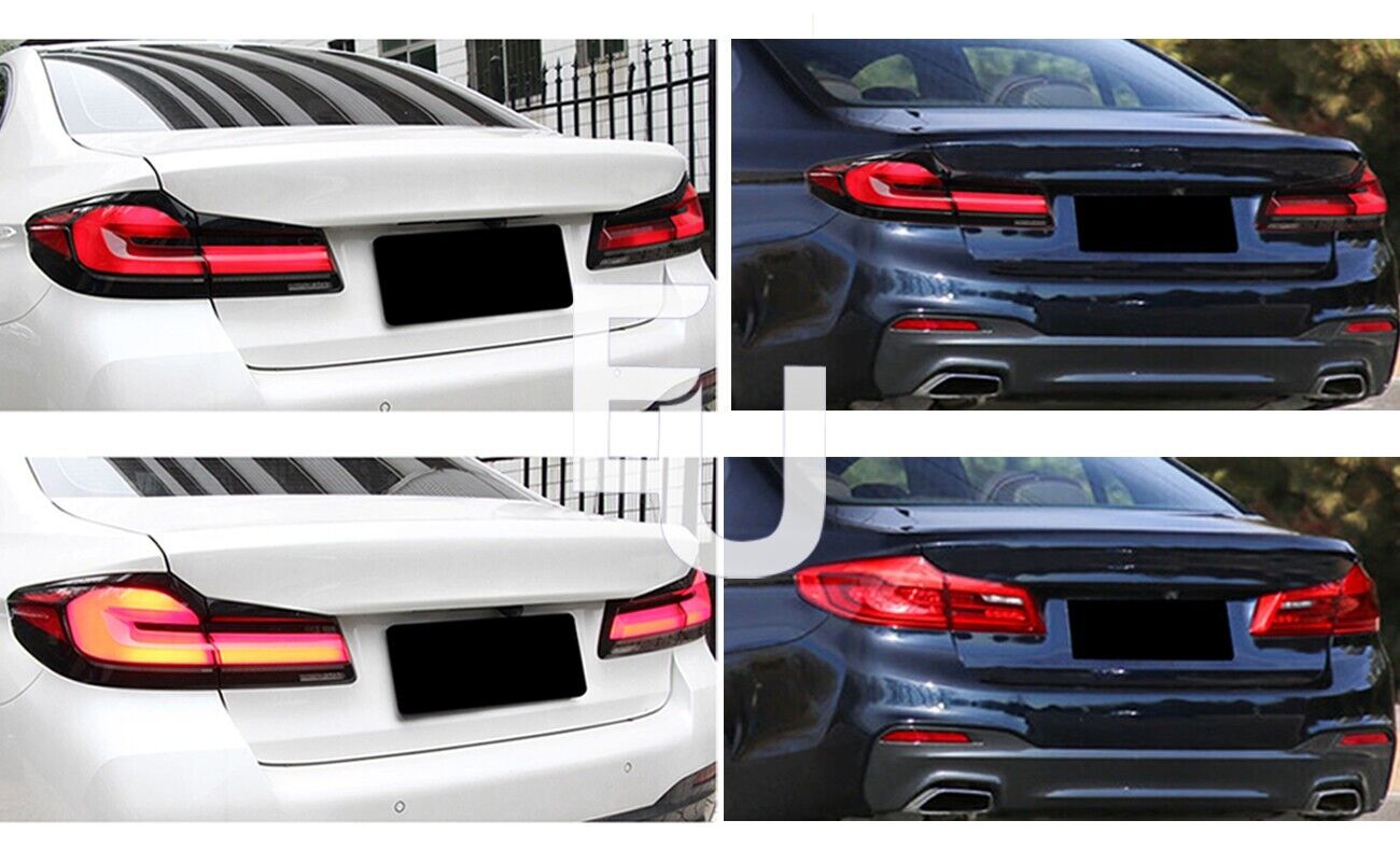 LED TAIL LIGHTS FOR BMW 5 SERIES G30 M5 F90 2017-2020 SEQUENTIAL REAR LAMPS