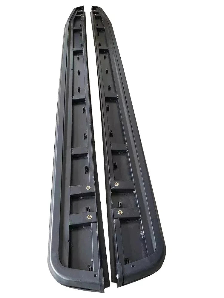 FOR LAND ROVER DISCOVERY 5 L462 SIDE STEPS RUNNING BOARDS 100% LEQUER BLACK 16+