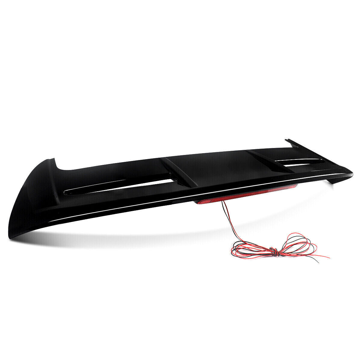 FOR FORD FIESTA MK7 MK7.5 ST STYLE REAR BOOT ROOF SPOILER GLOSS BLACK 08-19 OEM