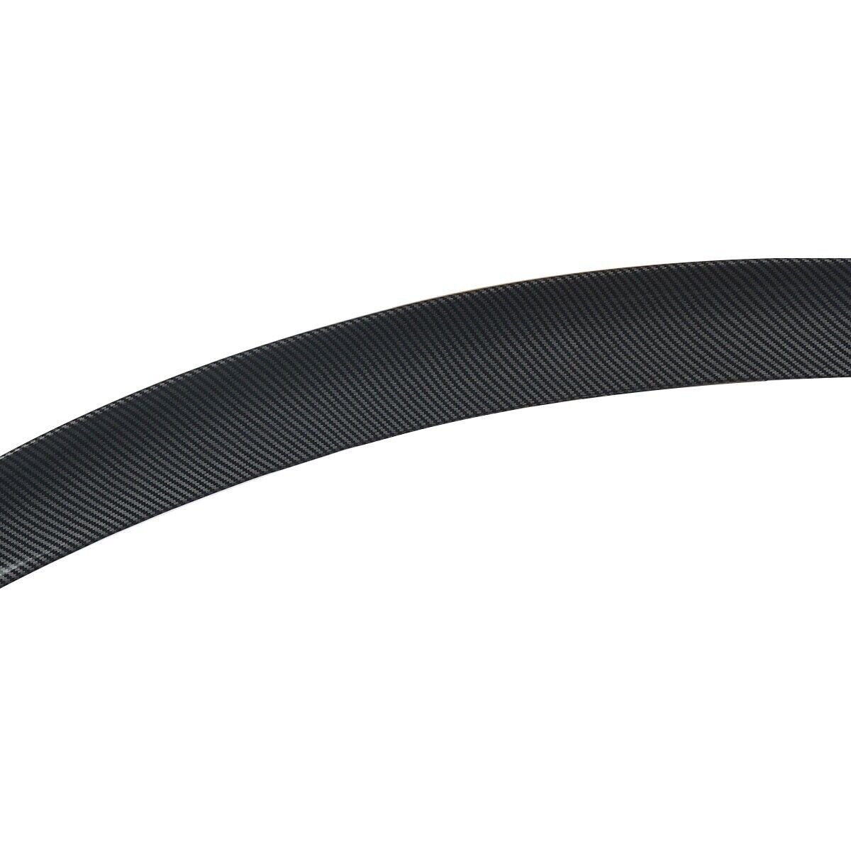 FOR MERCEDES C CLASS COUPE C205 A205 AMG STYLE REAR BOOT SPOILER CARBON LOOK C43